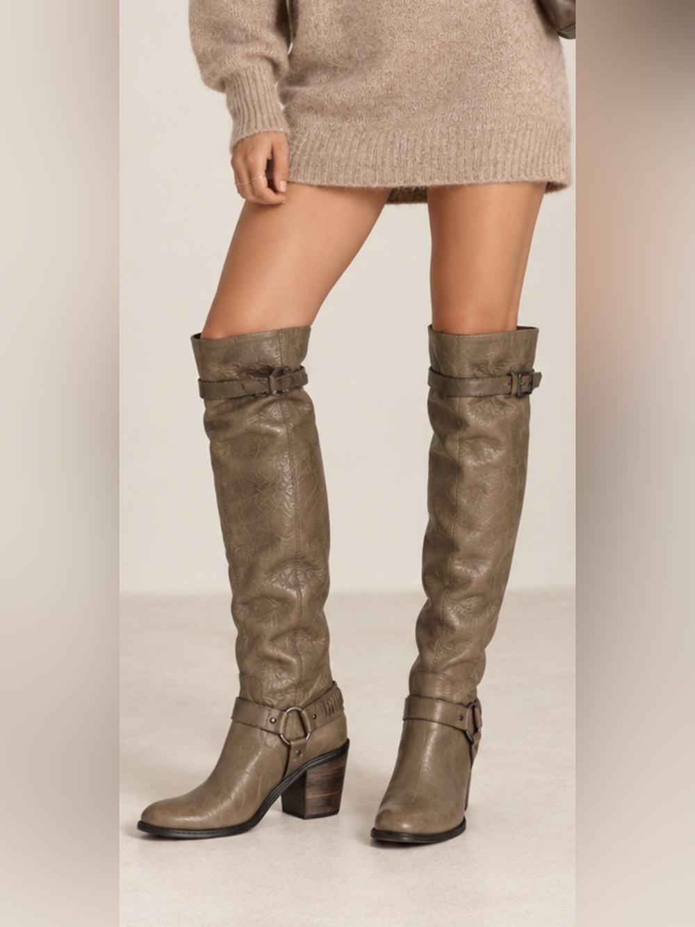 JOAN&DAVID Luxe Over the Knee Riding Boots